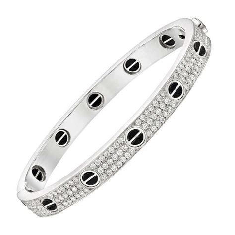 cartier love bracelet ceramic string.